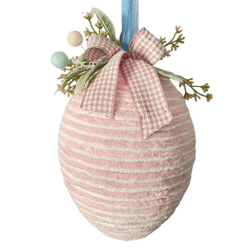 بيض عيد الفصح سينماسين لديكور المنزل والمهرجانات المعلقة من البلاستيك لتزيين الربيع على شكل بيضة كبيرة