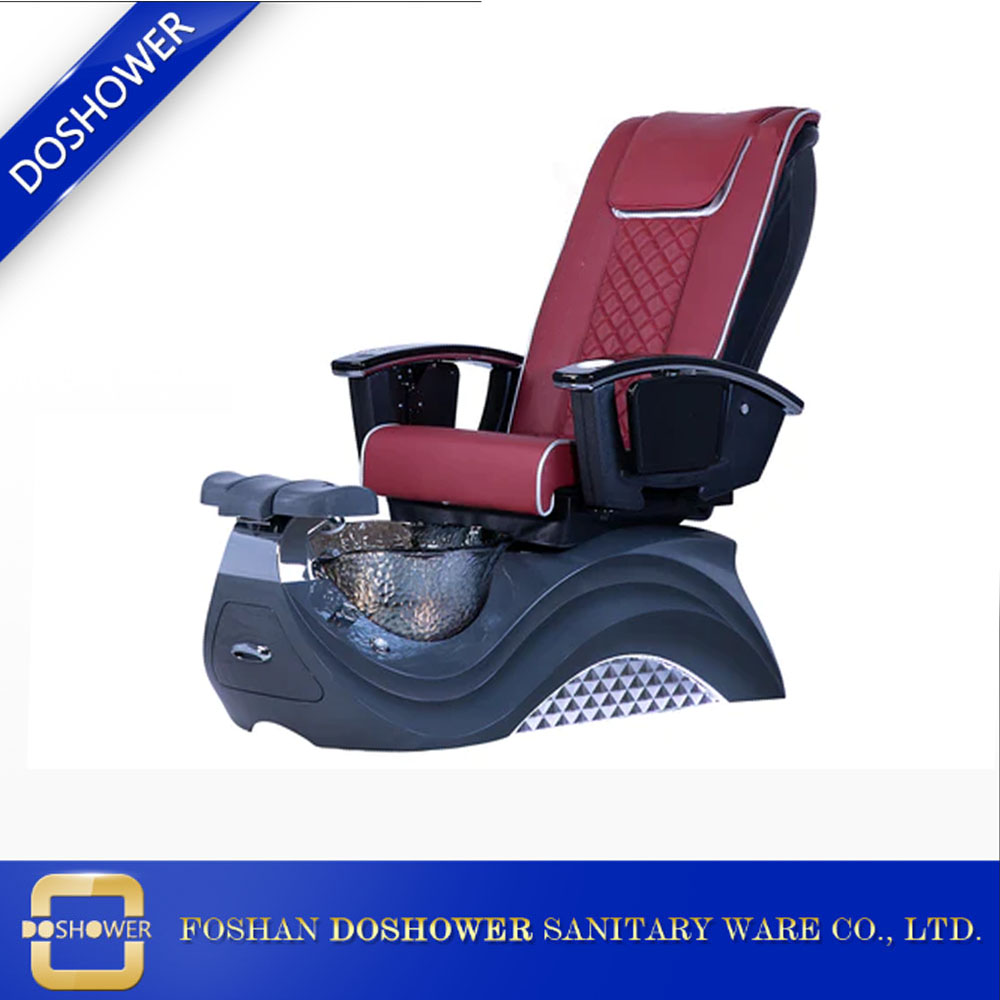 China apresenta couro luxuoso com massagem de corpo inteiro DS-J130 de confortável cadeira de spa para pedicure fábrica