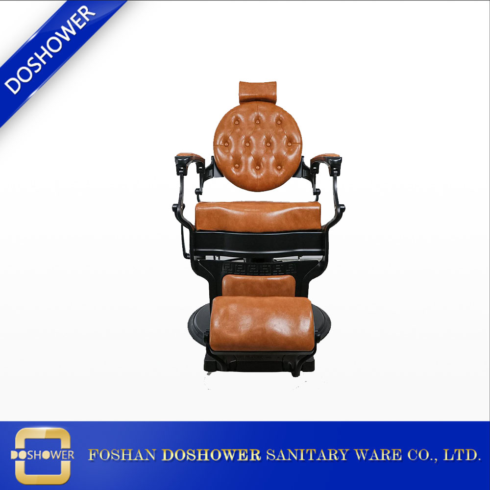 Çin, DS-B1107 eski tarz tasarımlı vintage berber koltuğu fabrikasıyla yukarı ve aşağı özellikler sunuyor