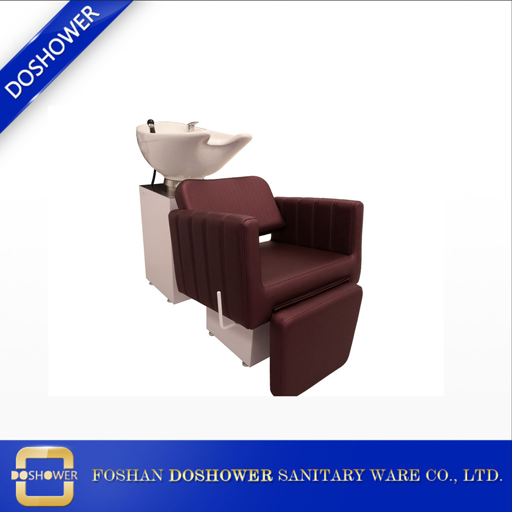 Chaise rotative bassin en céramique DS-S1120 station d'unités de shampoing