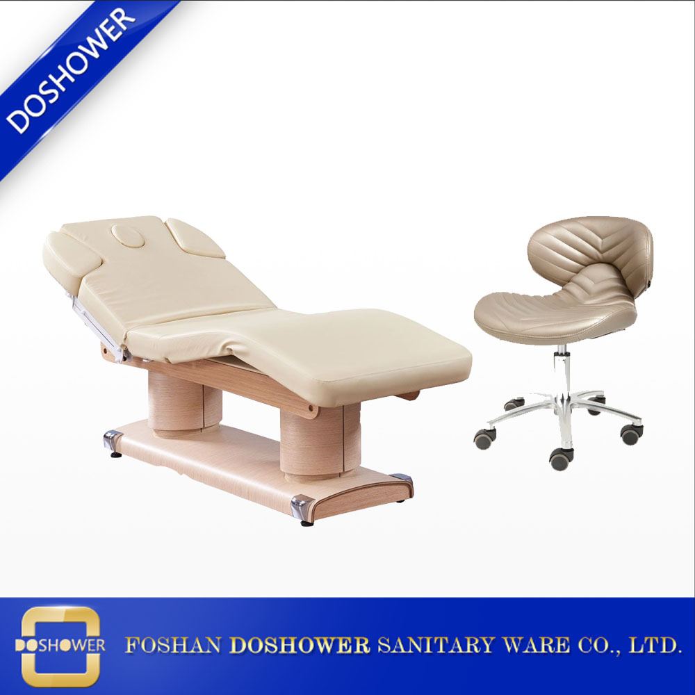 Fábrica de camas de bienestar para masaje con ajuste eléctrico completo DS-F1205 para el cuidado de la piel facial
