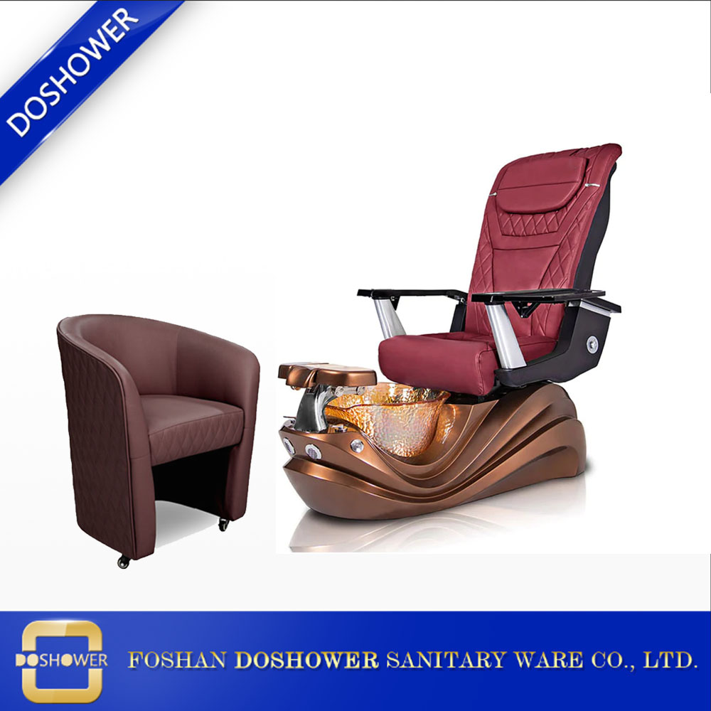 컬러 스크래치 방지 스프레이 페인팅 DS-P1221 페디큐어 스테이션 의자 공장 사용자 정의