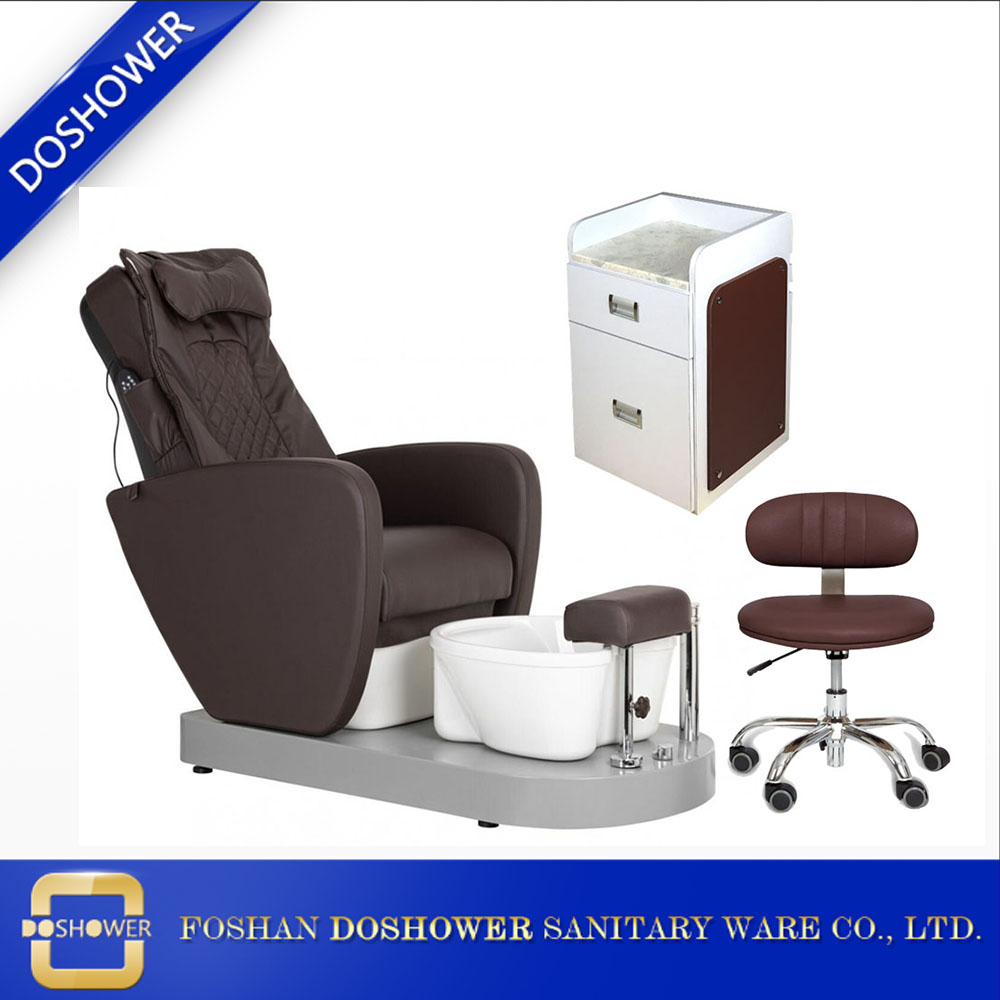 Fonction de massage à rouleaux Conception de chaise de traitement de pédicure DS-P1228