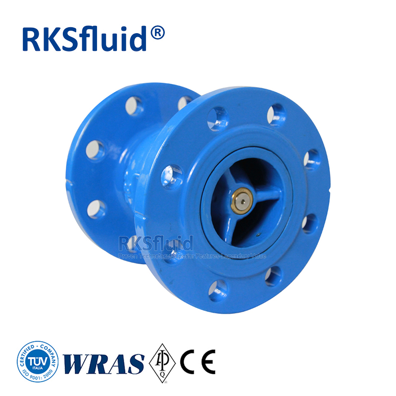 Wholesale Manufacture Price Ductile Iron Flange Silent Check Valve DN150 PN10 PN16 for Water Gas