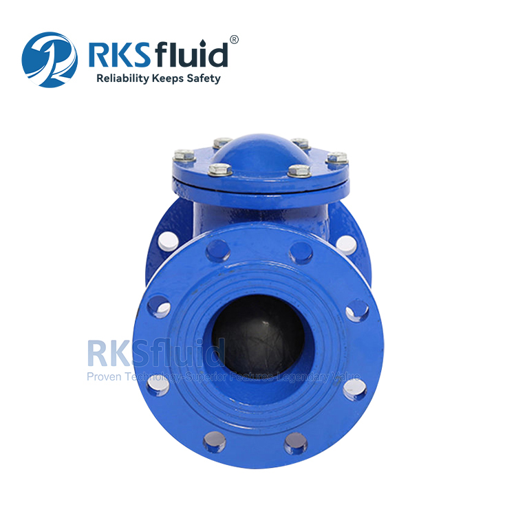 Flange DN100 PN16 da válvula de retenção da esfera da água do ferro dúctil GGG50 do fornecedor de China personalizado