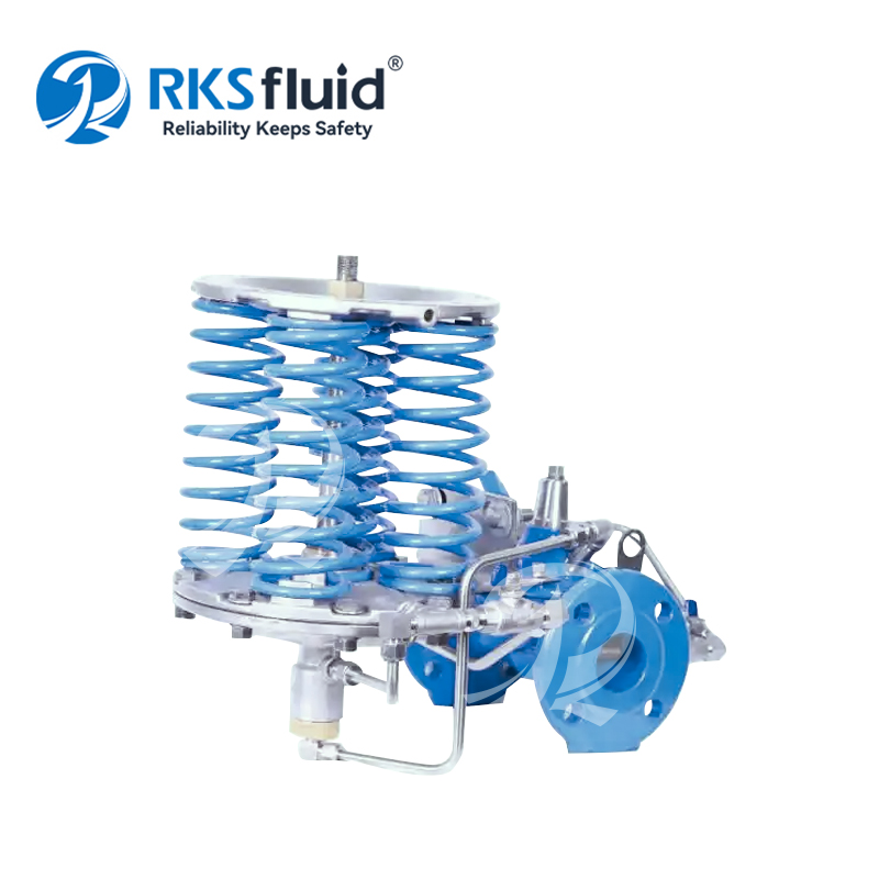K10A valvola idraulica di controllo dell'altitudine del livello dell'acqua valvola riduttrice di pressione in ghisa sferoidale