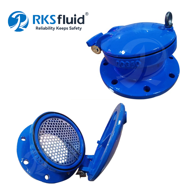 RKSfluid DN100 DN150 GGG50 ductile iron wafer swing 6 inch flap check valve
