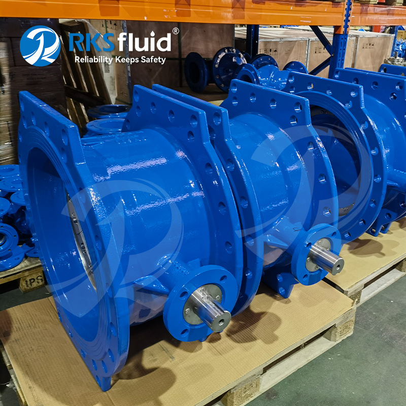 2024 Athena Series EN GJS 500-7 Double Eccentric Butterfly Valve DN800 DN1000 Customizable Price