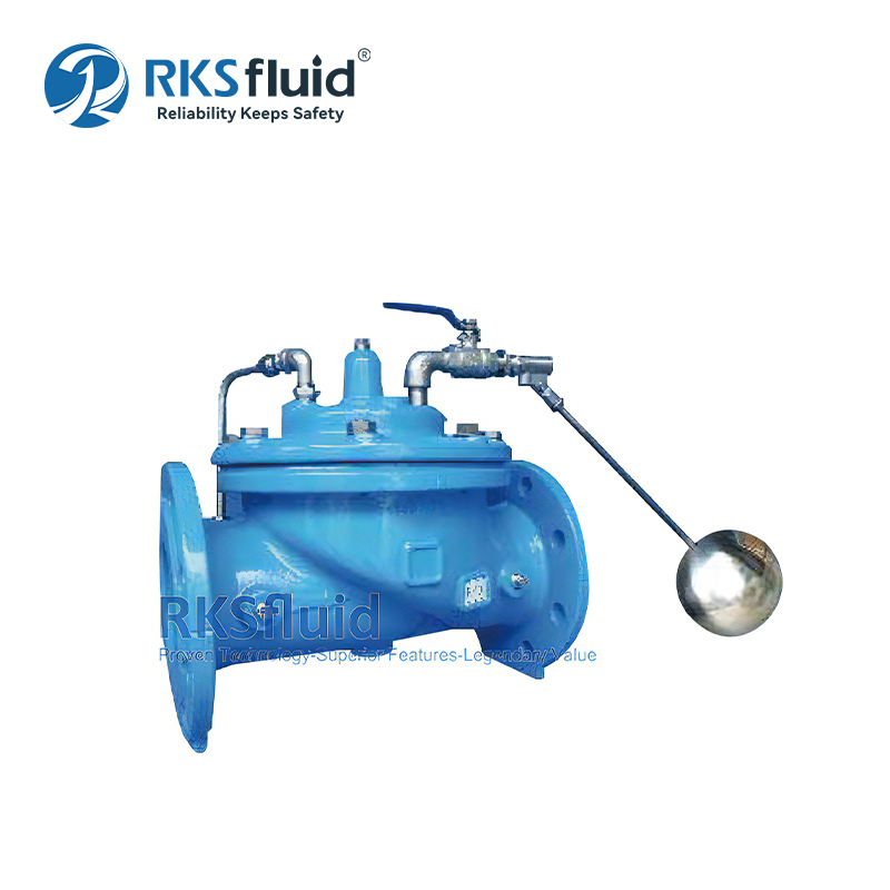 High Quality Ductile Iron 100X Flange End Float Control Valve PN16 for Water Tank