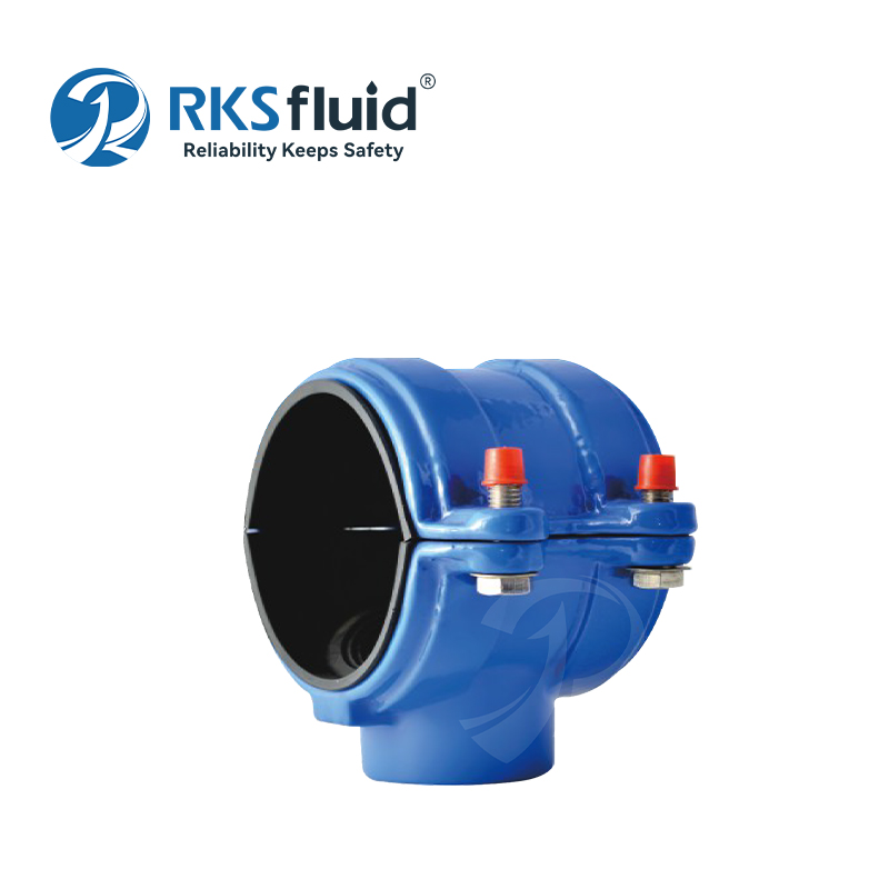 Cyclopes Series DN25 Ductile iron Tapping Saddle PN16 for PVC Tubes Only
