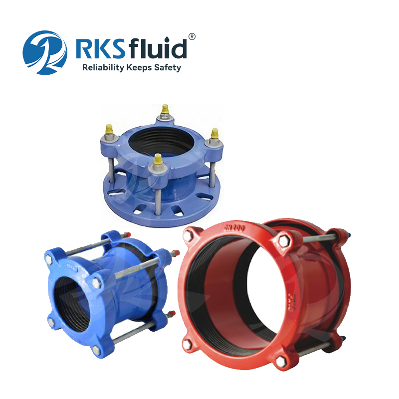 High Quality Pipe Fitting Ductile Iron 100mm Universal Pipe Flange Adaptor PN16 for HDPE Pipe