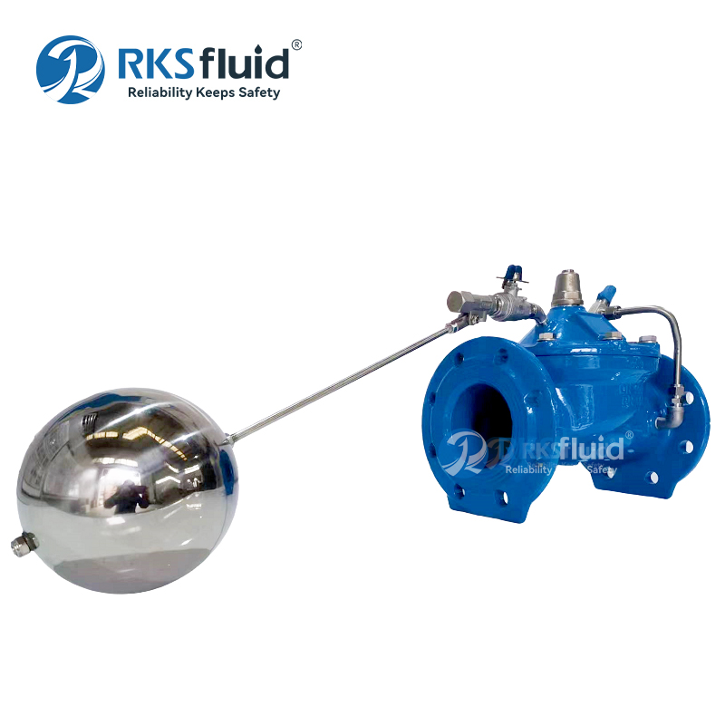 Control Valve Manufacturer K100 EN1092-2 Ductile Iron DN50 Flange Float Valve PN16 for Water Tank