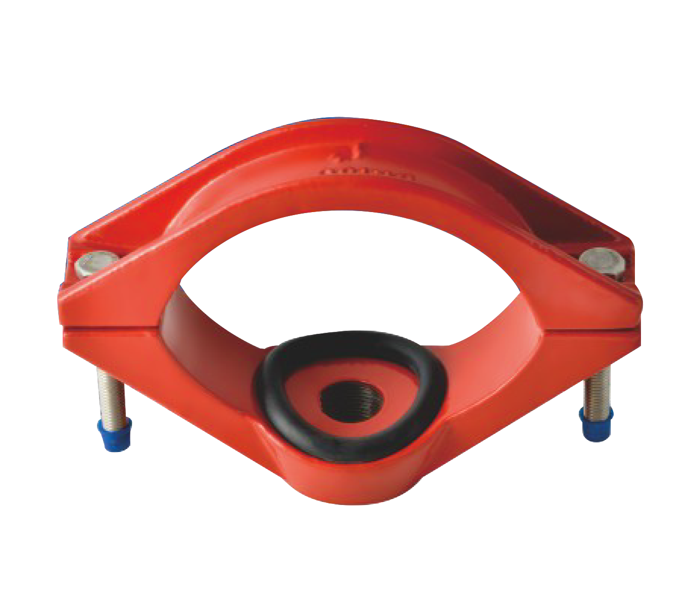 Factory Price DN50 DN100 DN150 Ductile Cast Iron Tapper Saddle for PE/PVC Pipe