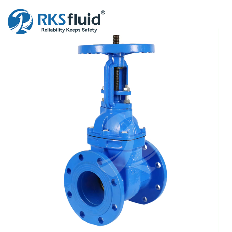 BS5163 Customized Ductile Cast Iron GGG50 DN400 Metal Seated Flange Gate Valve PN10 for Water
