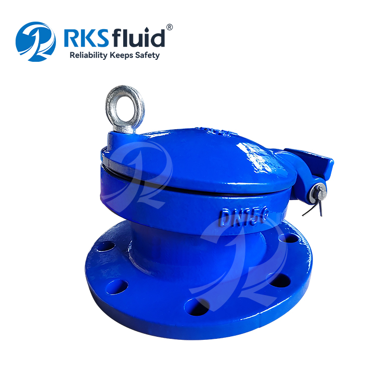 Factory Directly Sale BS EN1092-2 Ductile Iron DN50 DN100 Soft seated GGG50 Flange Flap Valve Price List