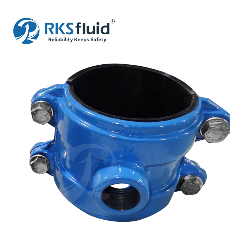 Water Supply DN100 PN16 Tapping Saddle for PE & PVC Tubes Only