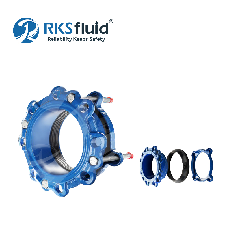 BS EN Flanged Pipe Fitting Ductile Iron DN400 Flange Adaptor PN10 PN16 for Water