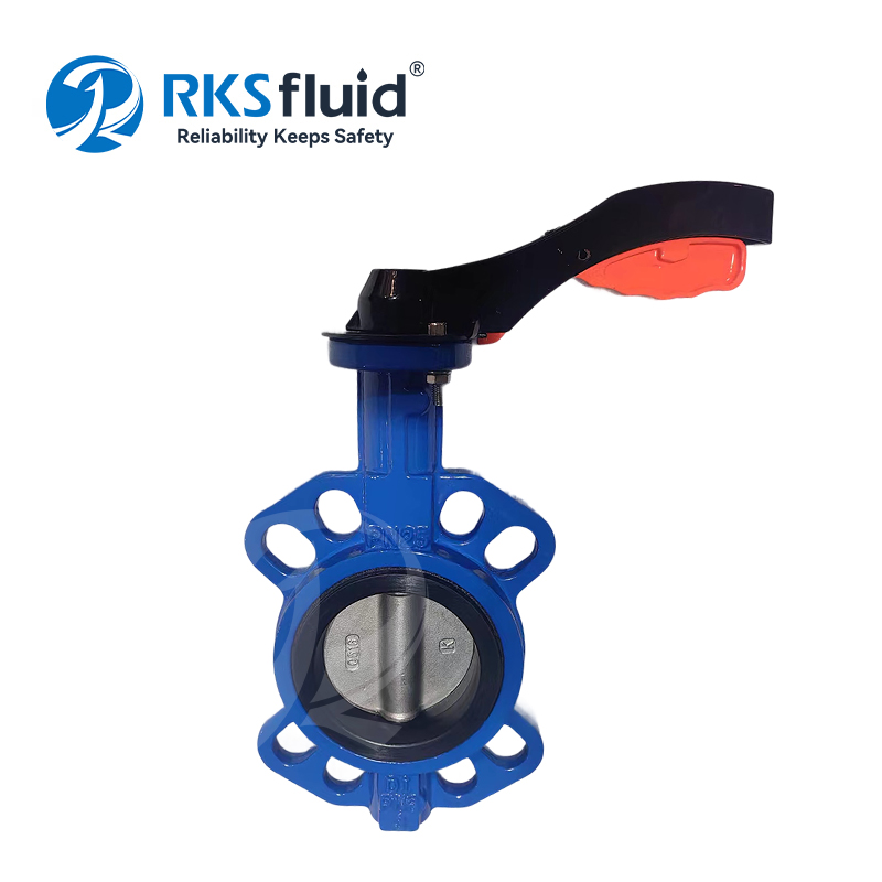 Hydra Series High Quality DN80 DN100 Industrial Wafer Butterfly Valves PN16 PN25 for Water Treatment