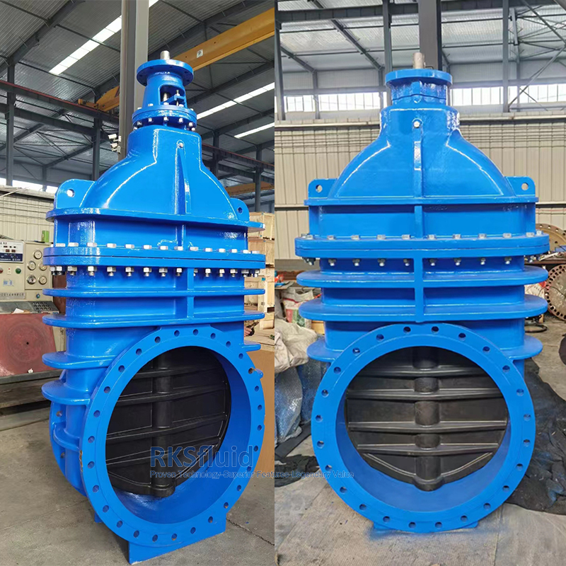 General Application Gate Valve Manufacturer 12 inch Cast Iron Electric Gate Valve DN800 DN1000