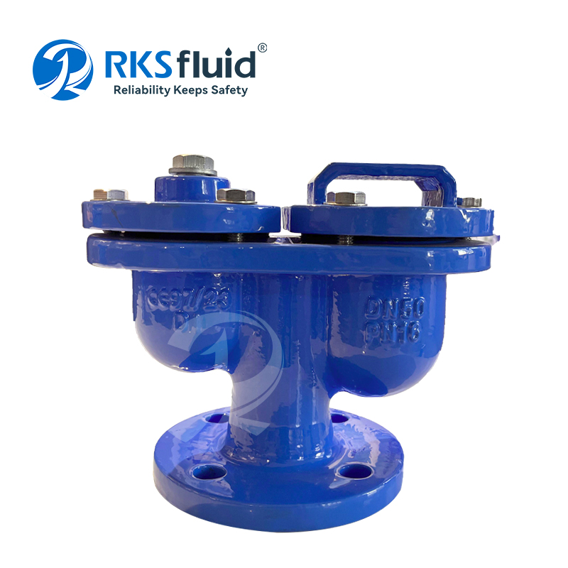 RKSfluid Cerberus Series CA10 Double Ball Air Valve PN16 for Water