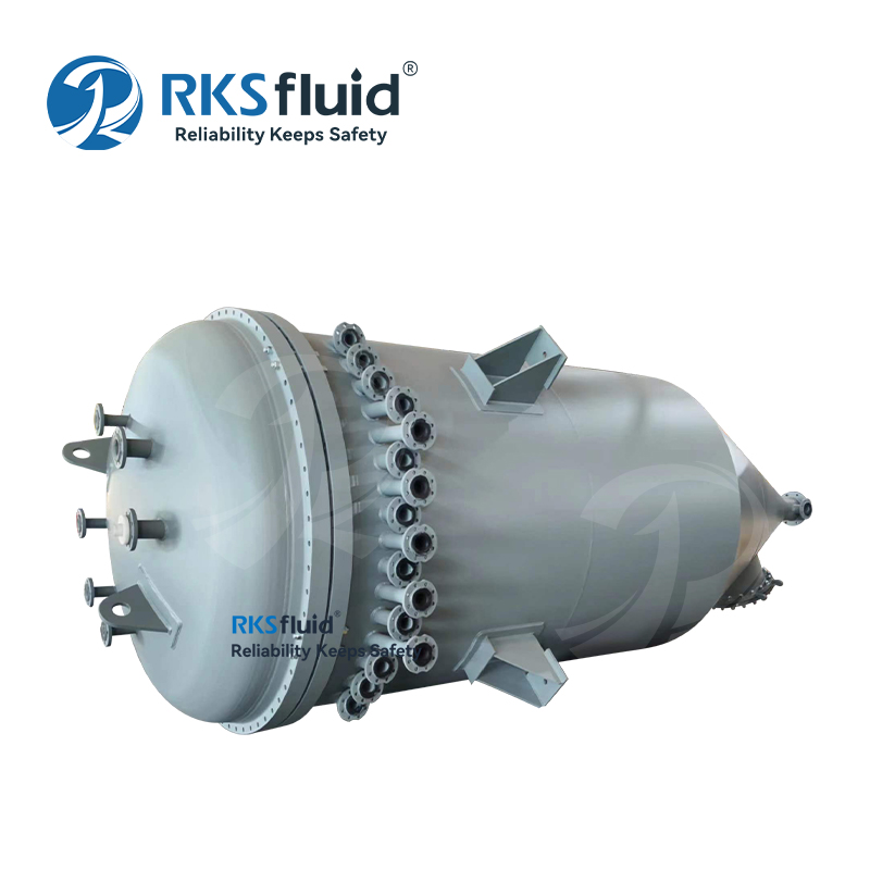 RKSfluid المصنع المباشر 5 ميكرون من الفولاذ المقاوم للصدأ الفولاذ المقاوم للصدأ مرشح شمعة الإسكان مخصص لترشيح الزيت