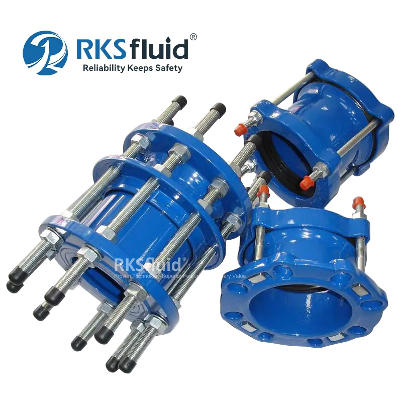 Série de cyclopes Série Ductile Flange Universal Dismantling Joints 2000 mm pour l'eau