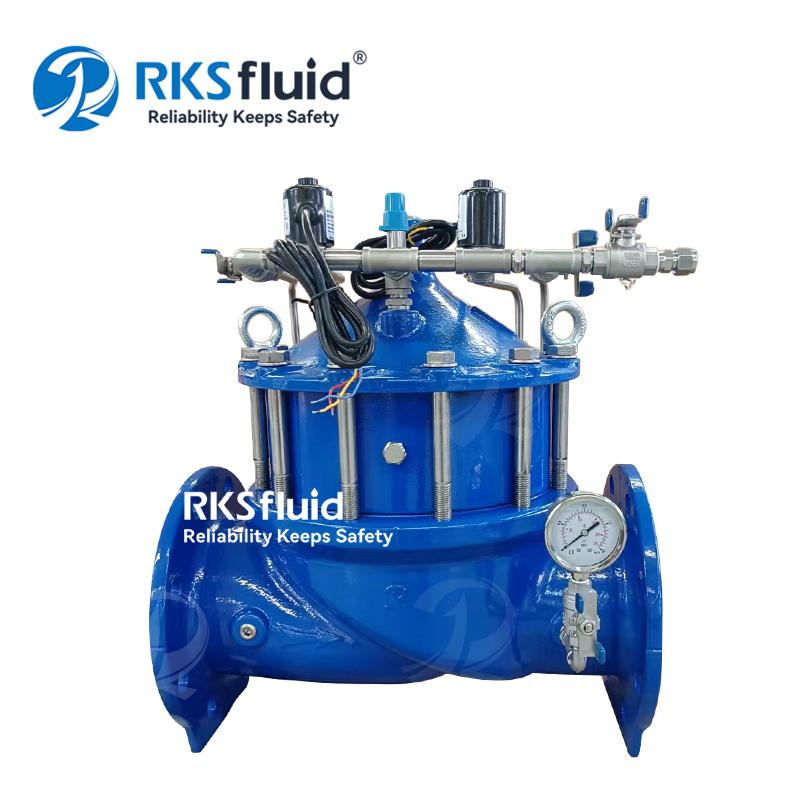 RKSfluid 工厂多功能水泵控制阀 DN1200 定制
