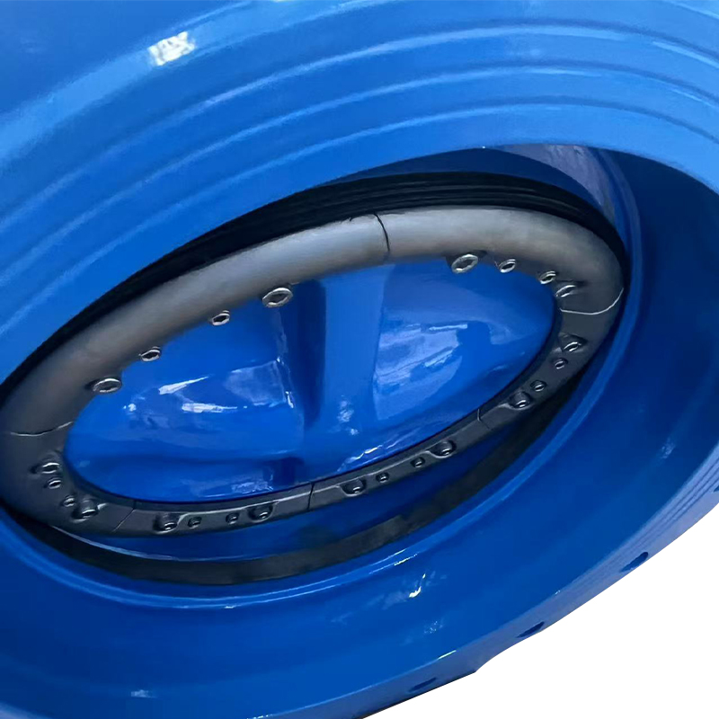 OEM 공장 공급 고성능 밸브 시리즈 14 이중 편심 플랜지 나비 밸브 PN16 용 오일 및 가스