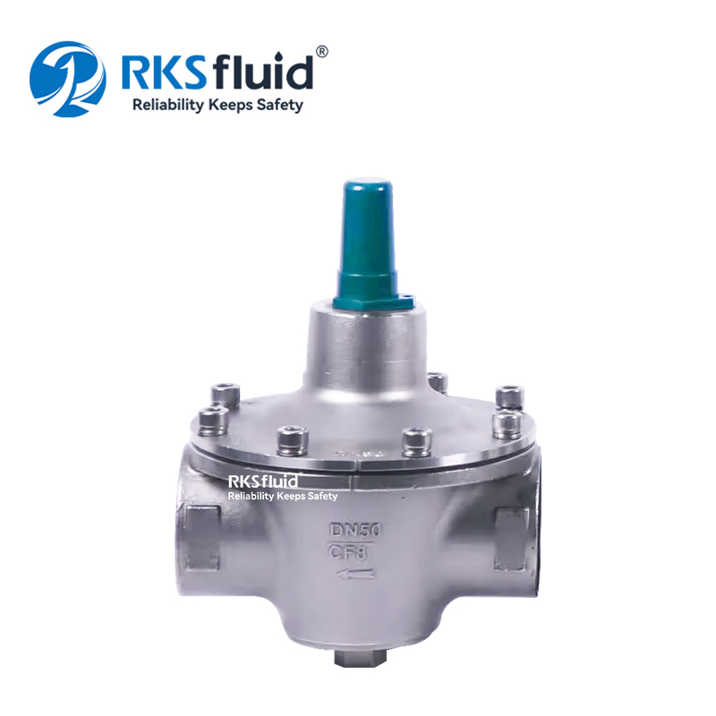 Série Chimaera D200 Filetage interne Réducteur de pression à action directe 1 1/2 pouce DN50 PN25