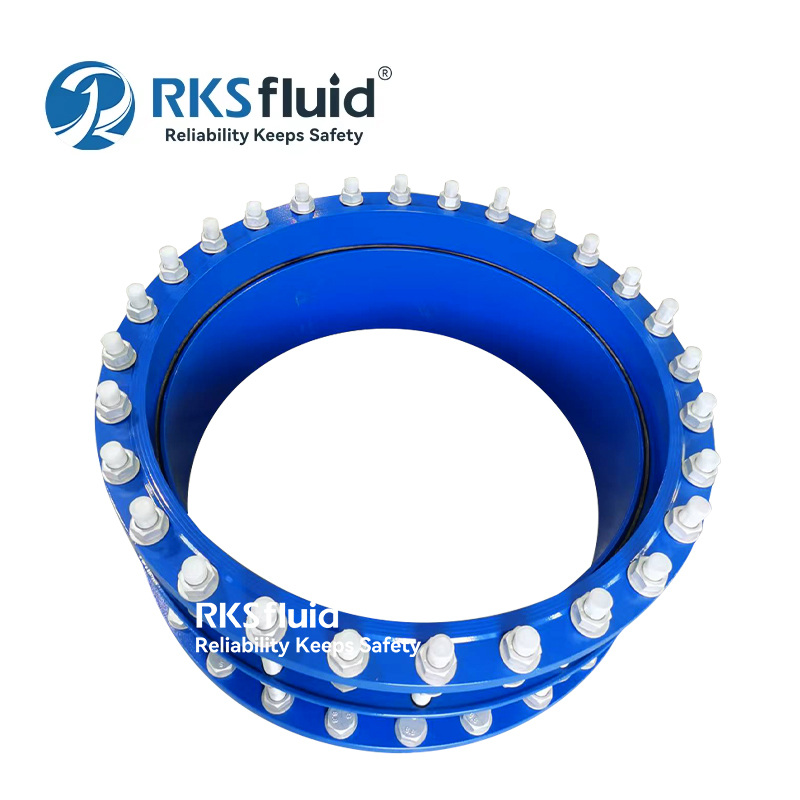 Conexões para tubos de ferro dúctil ANSI, junta de desmontagem para conexão de tubos