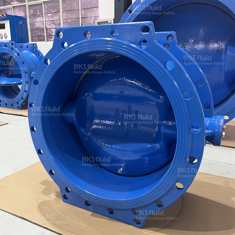 Фланцевый двухэксцентриковый клапан-бабочка DN150–DN2400 | Высокопроизводительный двухстворчатый клапан со смещением для системы водоснабжения