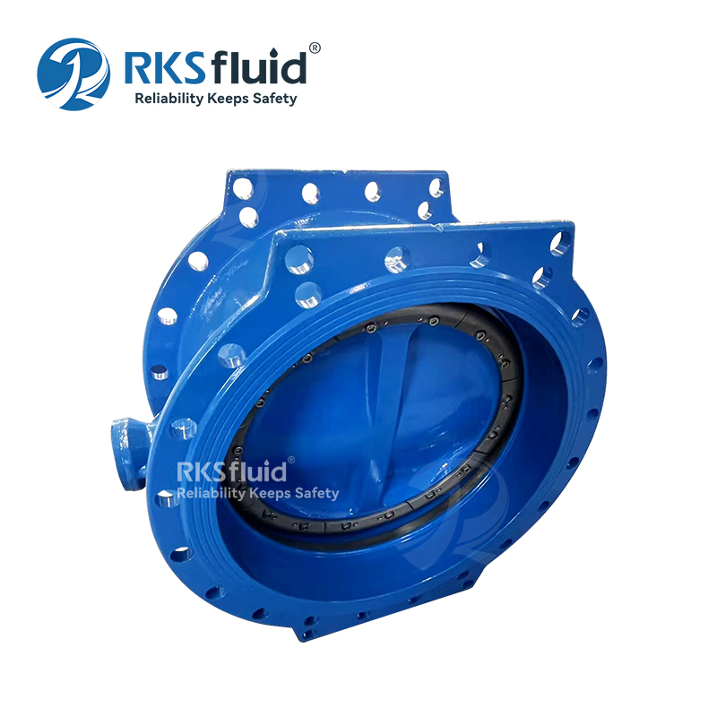 Краткий срок поставки, стабильность, двойной эксцентриковый дроссельный клапан большого диаметра для водных и горнодобывающих проектов.