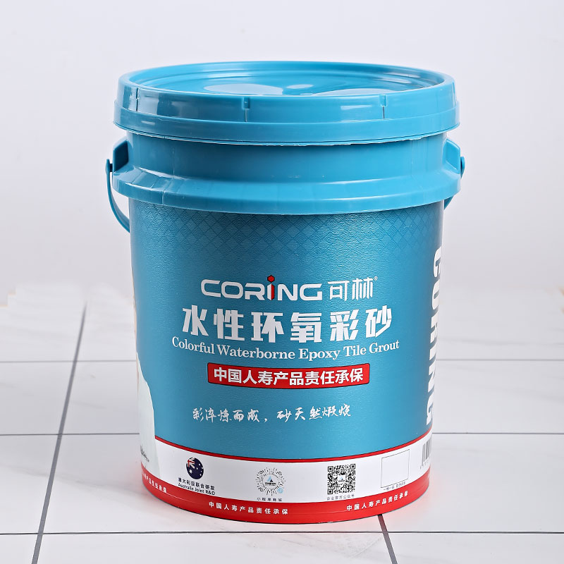 Non-toxic caulking compound tile adhesive chemical grout waterborne epoxy adhesive
