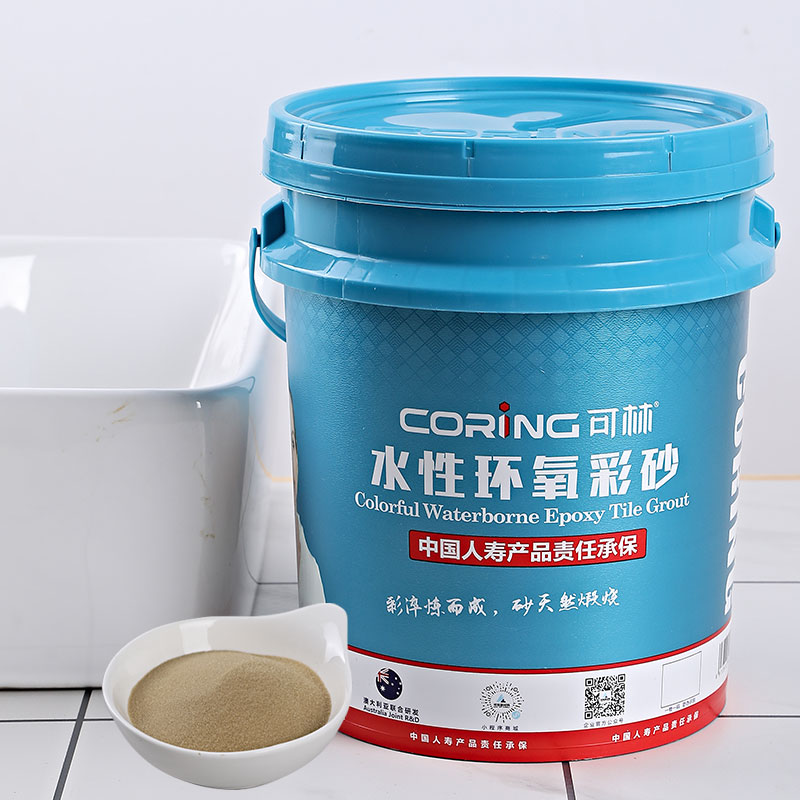 Non-toxic caulking compound tile adhesive chemical grout waterborne epoxy adhesive