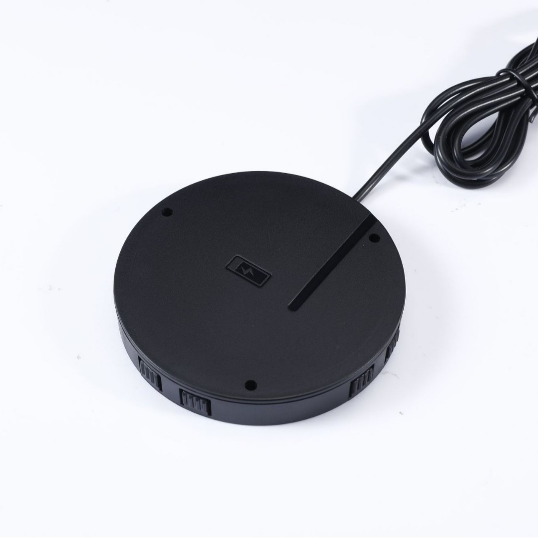 Caricatore per mobili con ricarica wireless a lunga distanza da 20 mm incorporato nascosto sotto la scrivania per tutti i dispositivi compatibili con Qi (MH-D29)