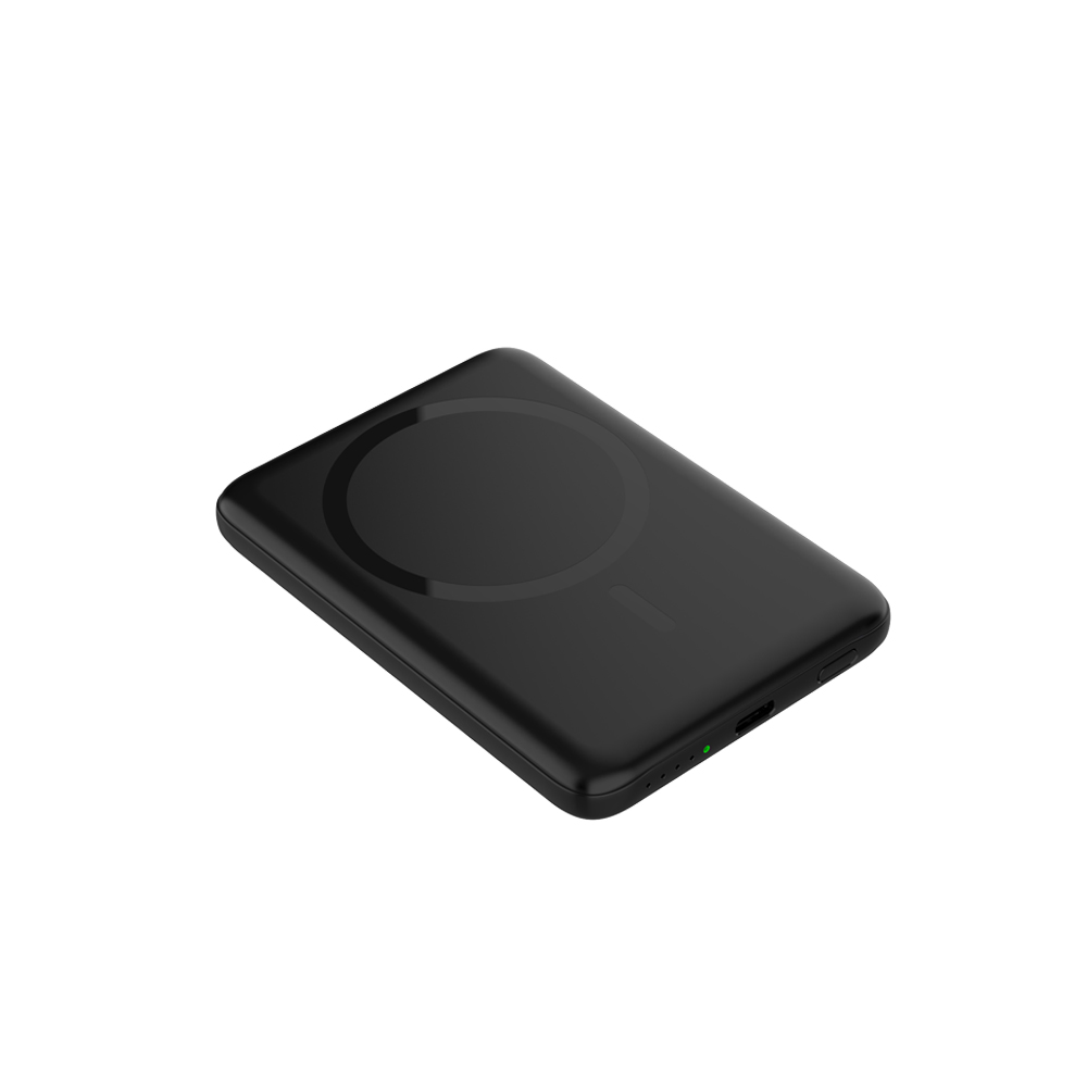 Power Wireless Charger Wireless leggero e compatto con carrello rapido da 15 W e pacco batteria al telefono magnetico (MH-P21)