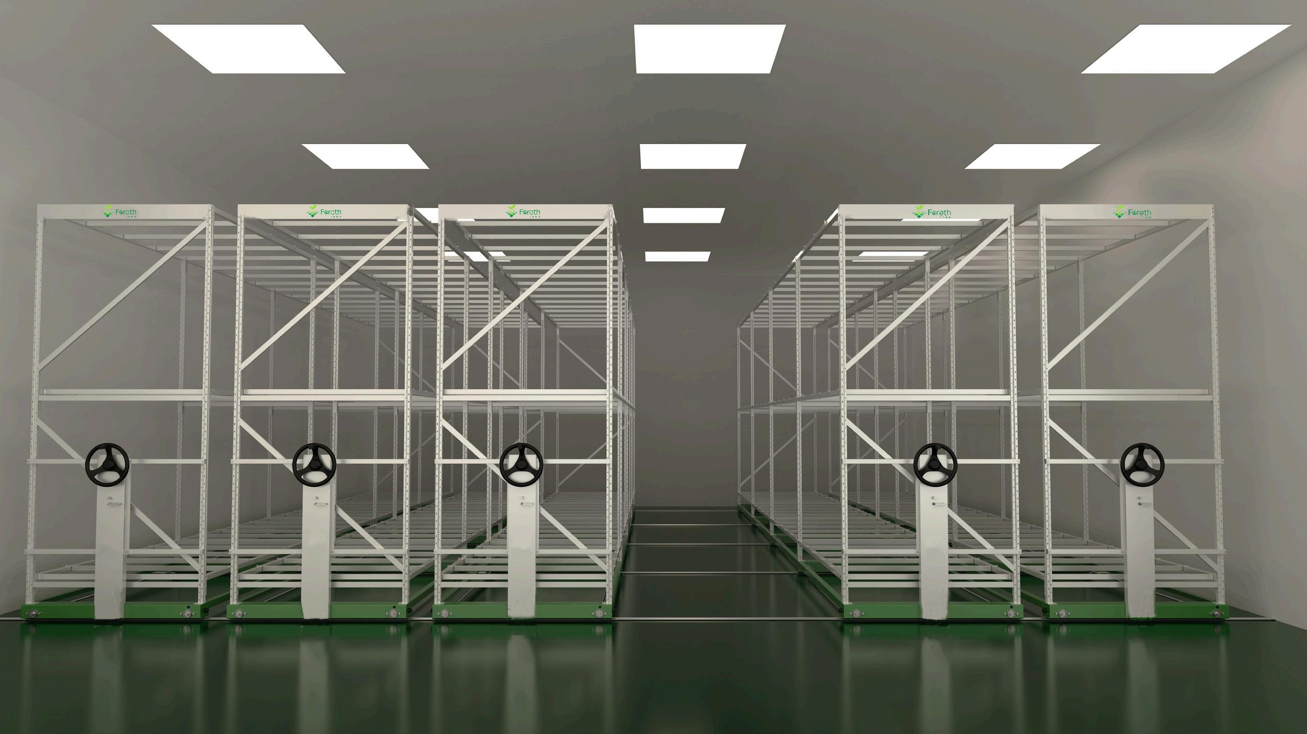 Microgreen Growing System Indoor Farming Vertical Grow Rack