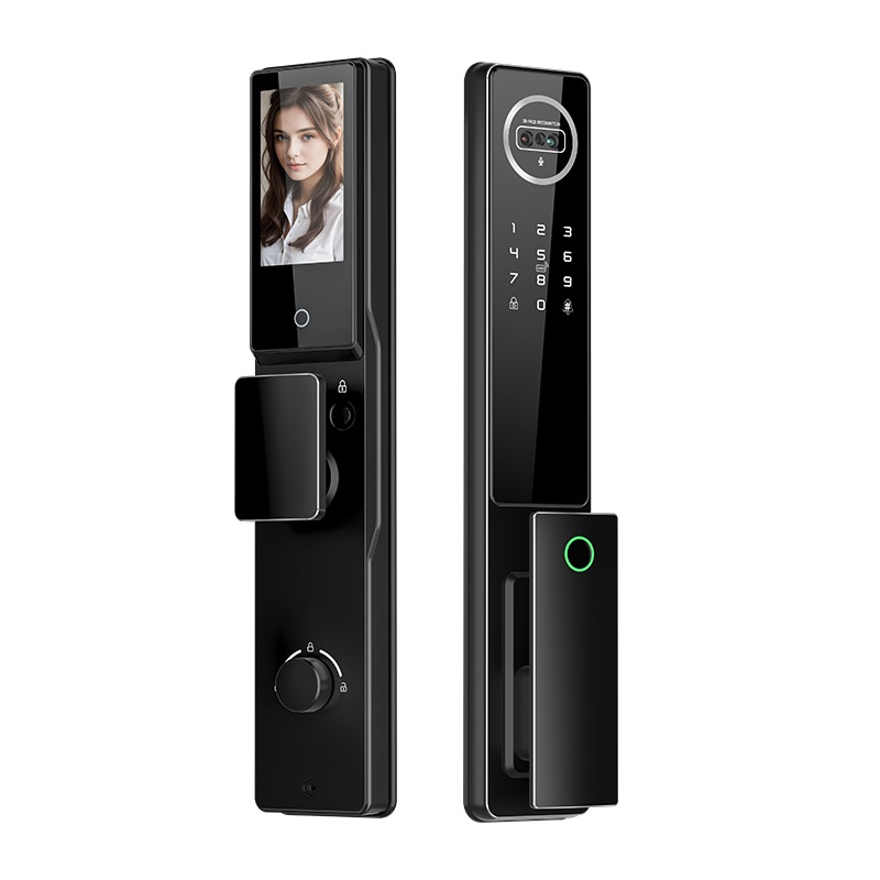 3D Facial Visual Intercom Tuya Smart Door Lock