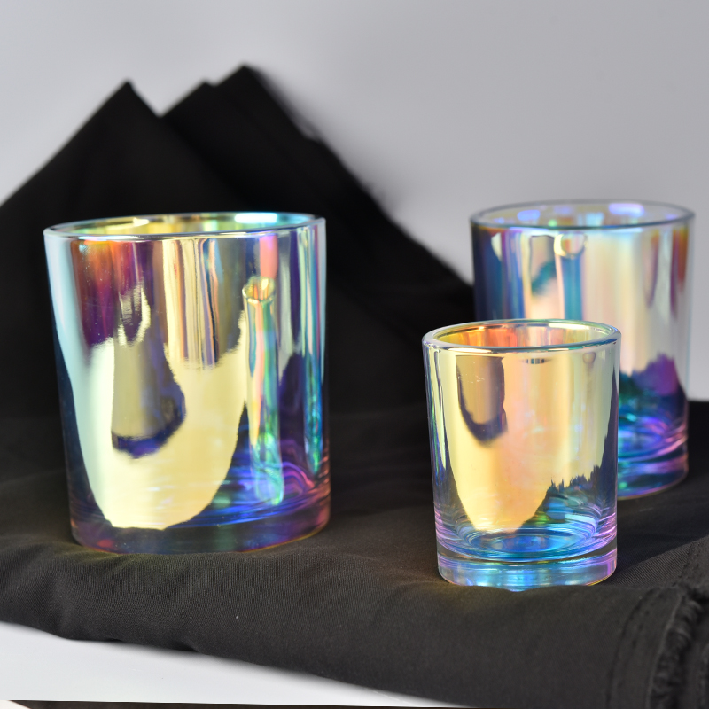 Iridescent Glass Candle Holders Wholesale