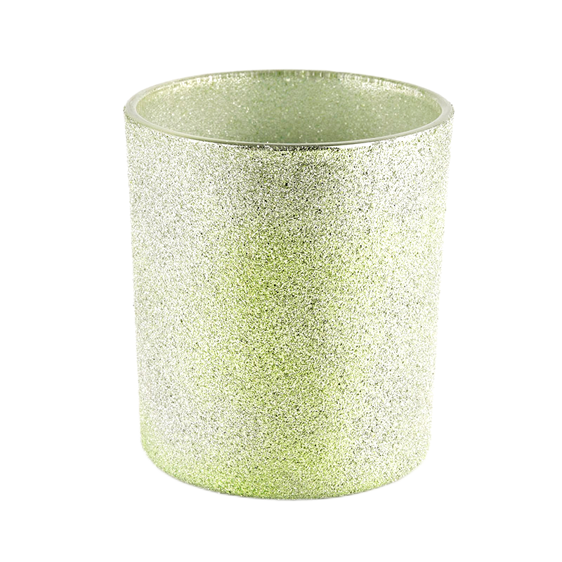 Wholesale light gold votive glass candle container