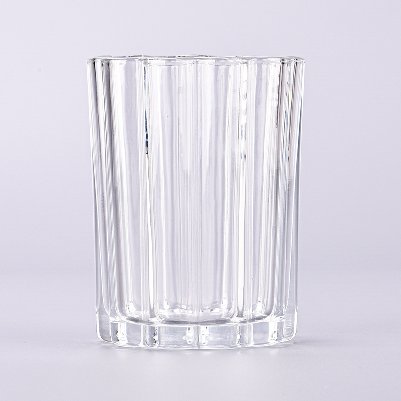 High Quality 8oz Crystal Glass Candle Holders