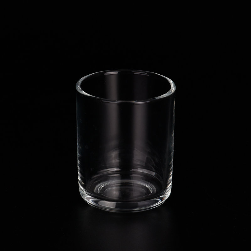 Low MOQ Customized Glass Candle Holder 170ml Candle Glass