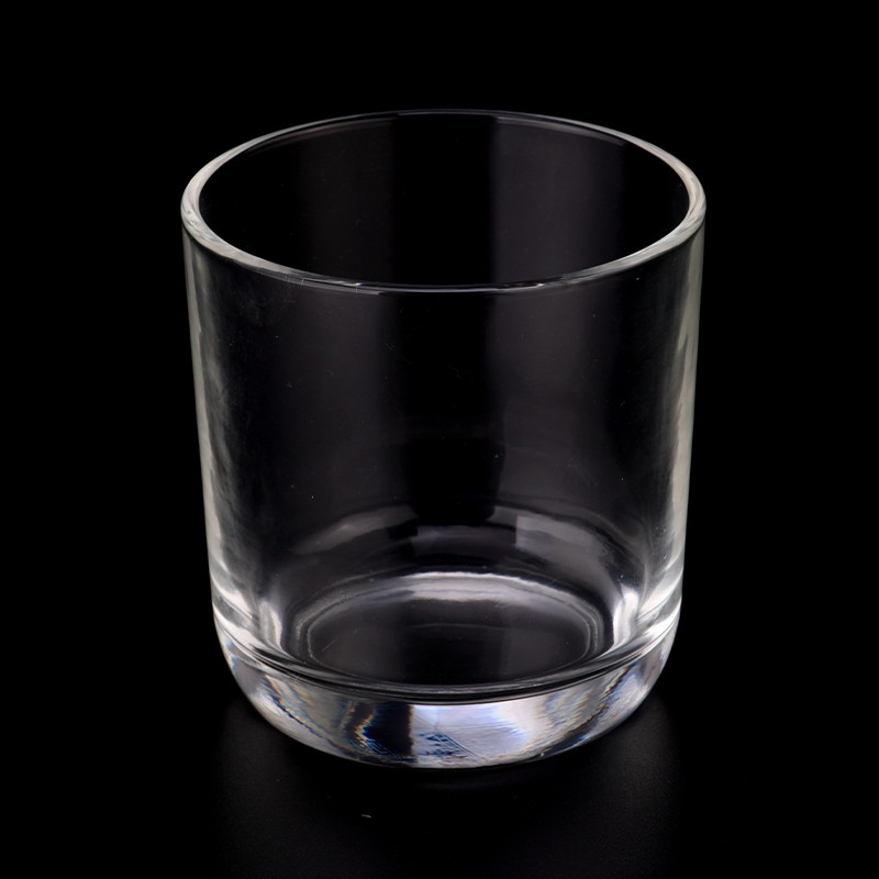 9oz Glass Candle Jars Customized Round Bottom Glass Candl Vessels Wholesale