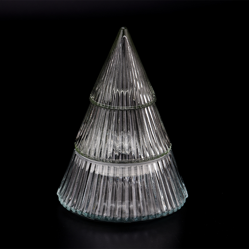 Christmas Tree Glass Candle Vessels Suppliers