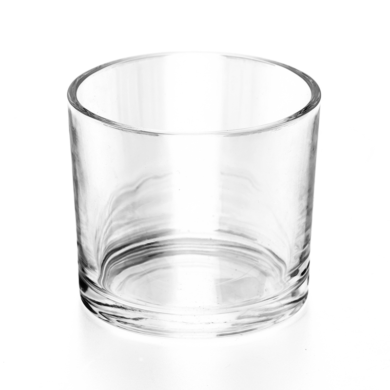 9oz Glass Candle Vessels Customized Color Brand Logo Glass Candle Vessels Wholesale