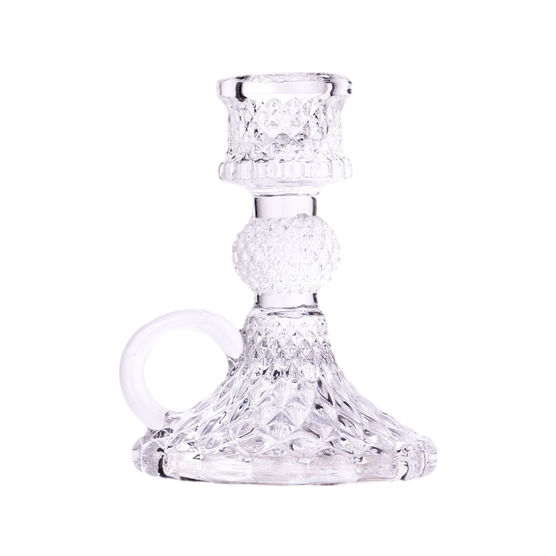 Luxury High Quality Glass Candlestick Wholesale