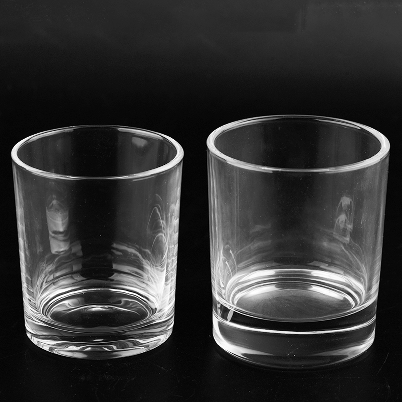 Customized Luxury Clear Glass Candle Jars Wholesale