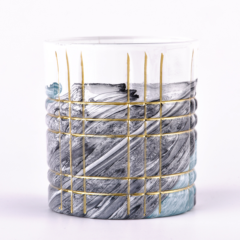 Unique Decoration Glass Candle Jars Wholesale