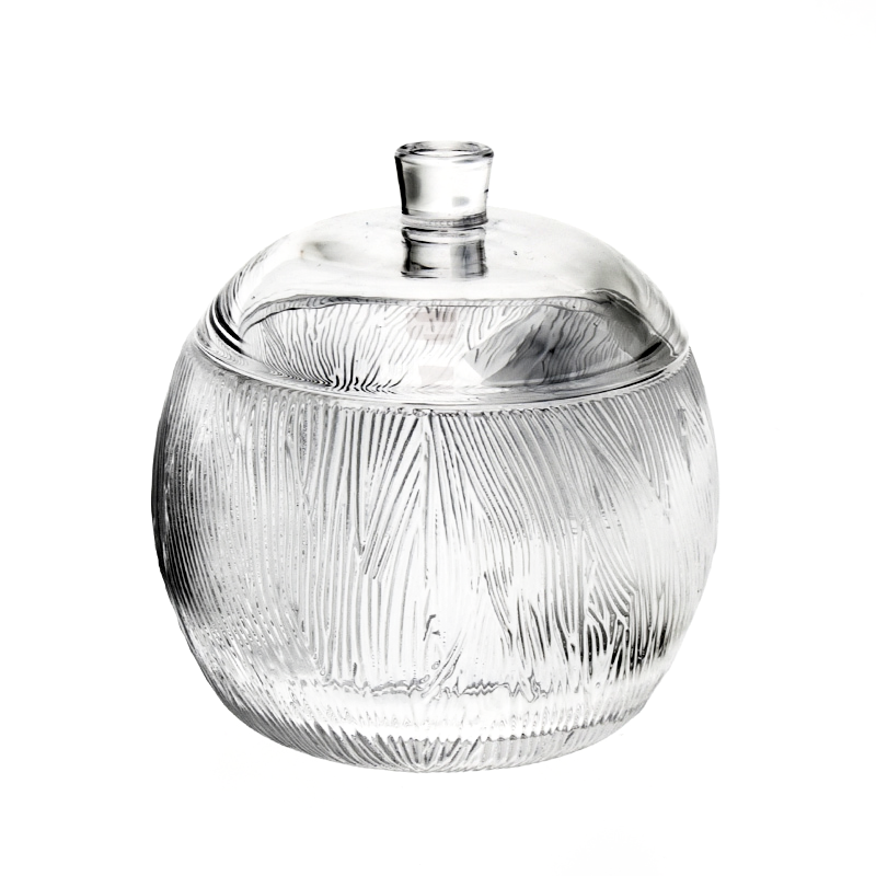 427ml 11oz Scented Wax Glass Candle Jar With Glass Lids