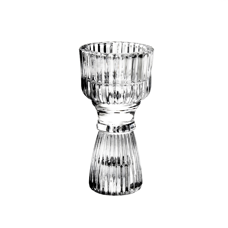 Glass Candlestickers High Quality Unique Glass Candle Holders